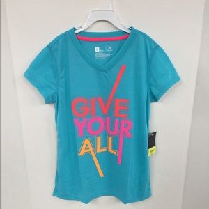 Xersion Girls Short Sleeve Shirt